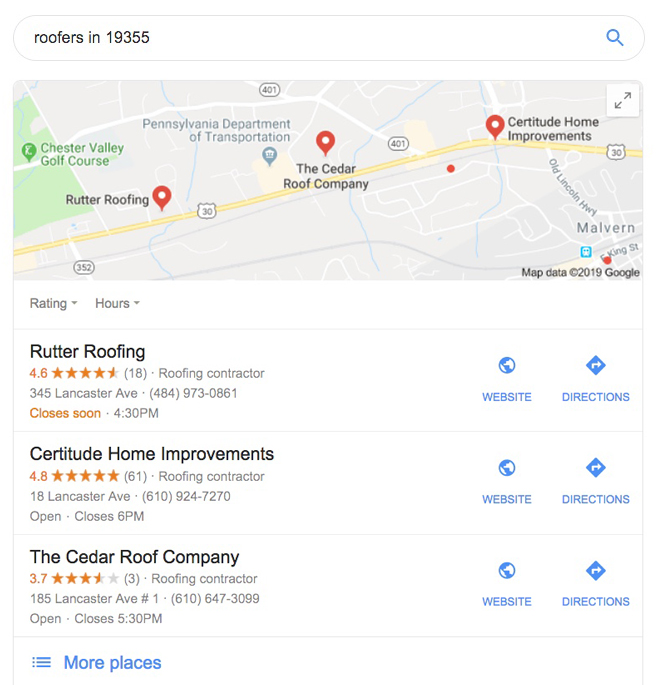 Rutter Roofing SEO