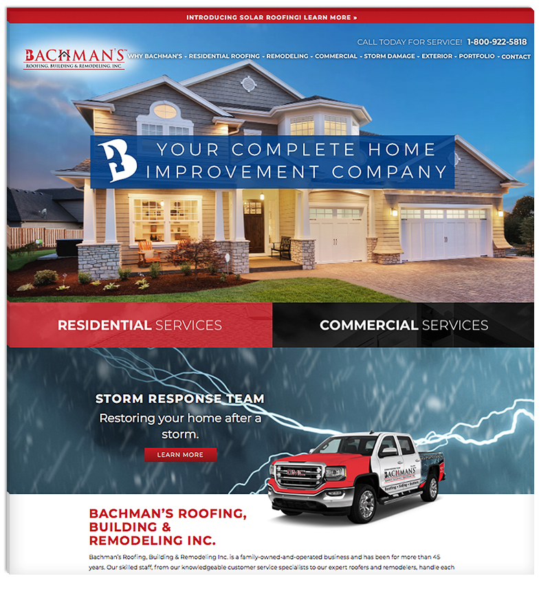 Bachman’s Roofing, Building & Remodeling, Inc.