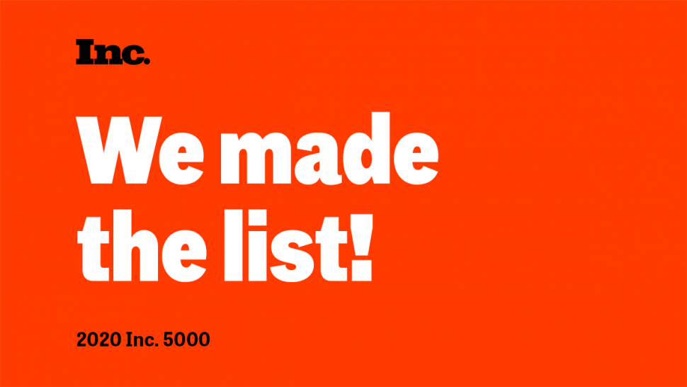 inc. 5000 as a reputable marketing agency