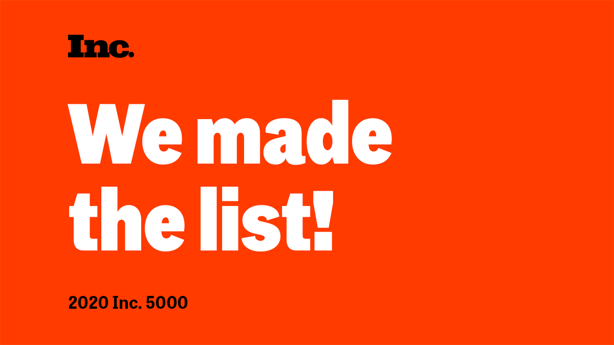 beMarketing Lands On Inc. 5000 List of America’s Fastest-Growing Private Companies For Second Straight Year!